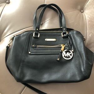 Michael Kors black handbag with tons of space!